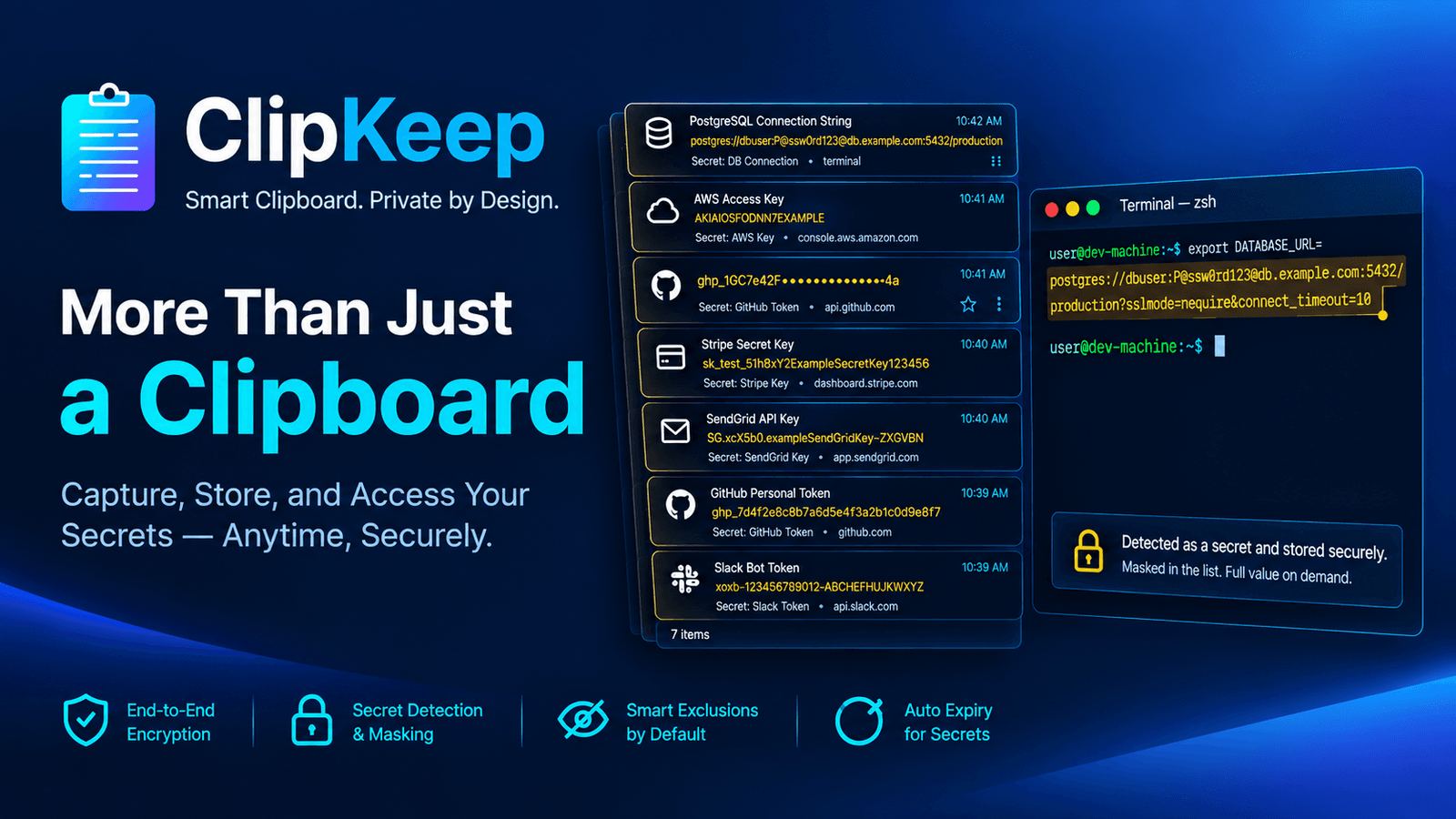 Your clipboard history is a plaintext log of your credentials